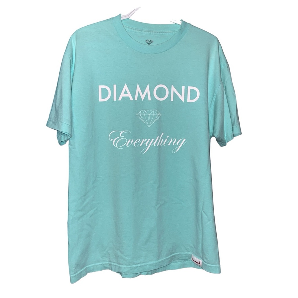 DIAMOND SUPPLY CO. Turquoise Tee